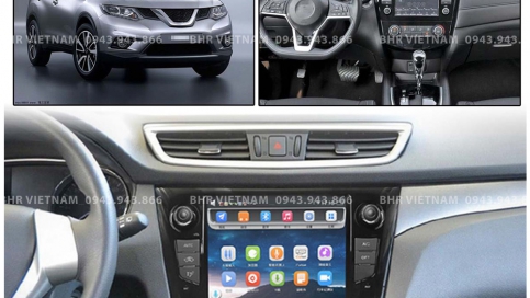 Màn hình DVD Tesla Nissan X-Trail 2017 - nay tích hợp camera lùi